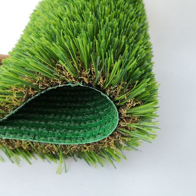 16800غرز/م2 كثافة خضراء U شكل العشب الاصطناعي مع ارتفاع Dtex واللون الأخضر