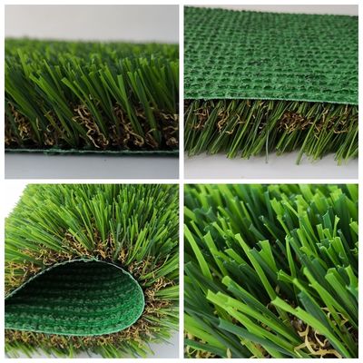 16800غرز/م2 كثافة خضراء U شكل العشب الاصطناعي مع ارتفاع Dtex واللون الأخضر