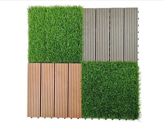 التجارية العشب الاصطناعي العشب بلاط التداخل تصميم 3/8 بوصة مقياس DIY الحيوانات الأليفة العشب غطاء