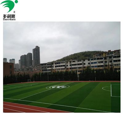 شهادة ISO14001 40mm/50mm/60mm العشب الاصطناعي لميدان كرة القدم أفضل خيار
