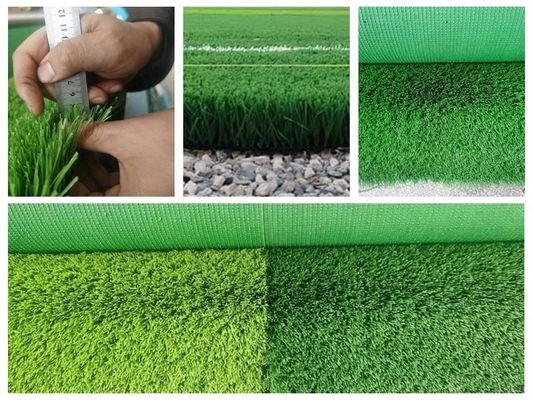 بناء دائم العشب الخضراء PE 12000 DTEX العشب الاصطناعي لميدان كرة القدم