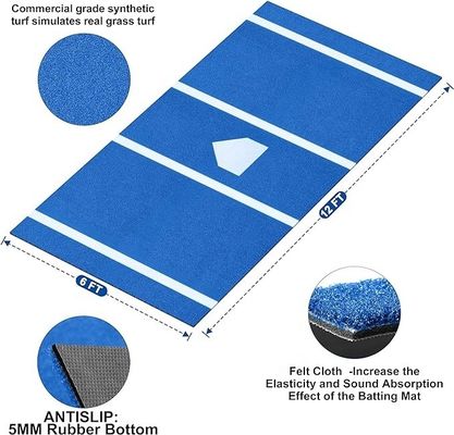 ملفات معدنية من الألياف الأحادية PE PP Curly Fiber Batting Mat التنظيم الحجم العشب للداخل للخارج