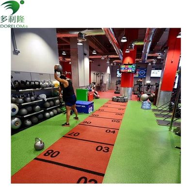 أرضية رياضية موازين اللياقة البدنية التدريب العشب الاصطناعي للصالة الرياضية