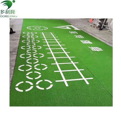 مقاس 3/16 بوصة 15-35mm علامة العشب الاصطناعي الأخضر لأرضية صالة الألعاب الرياضية السجاد البلاستيكي