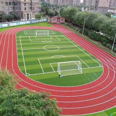 UV PE مستقرة 50mm ارتفاع خمسة جانب كرة القدم كرة القدم العشب شكل S C