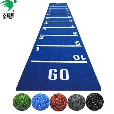 أرضية رياضية مصنوعة من العشب 15 ملم أرضية رياضية مع عشب معلّم بالزلاجة